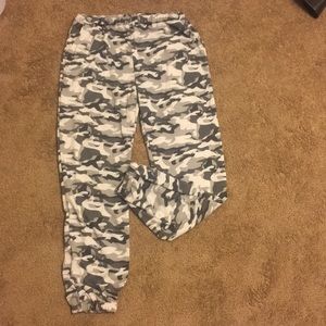 Camo joggers